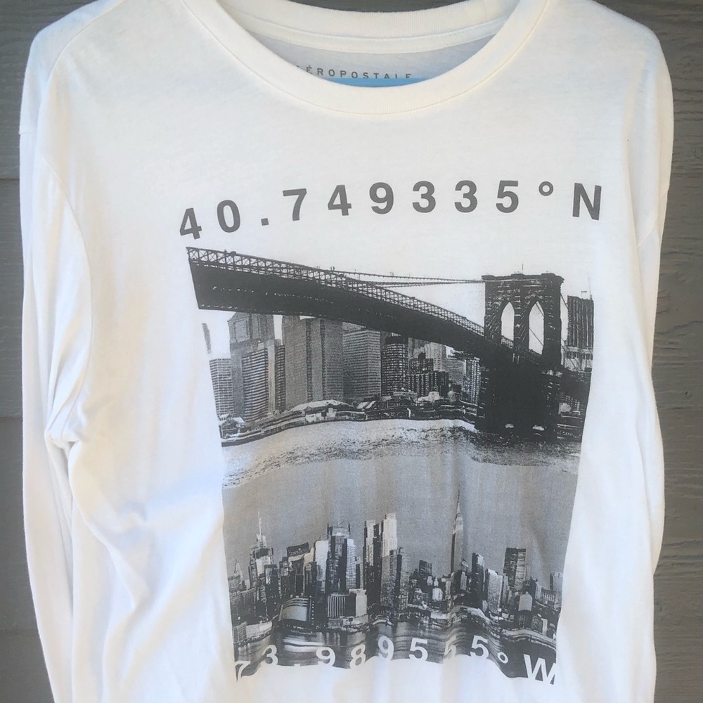 Aeropostale long sleeve Brooklyn tee shirt